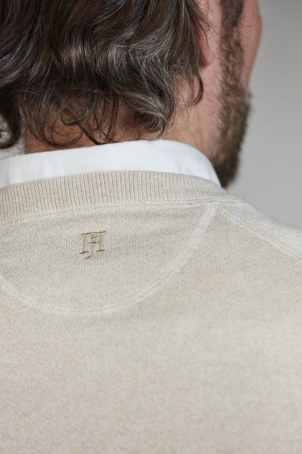 Crew Neck College Sweater