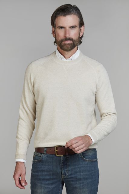 Crew Neck College Sweater