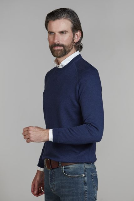 Crew Neck College Sweater