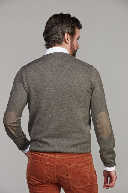 Crew Neck Sweater E-Patch