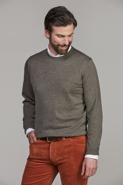 Crew Neck Sweater E-Patch
