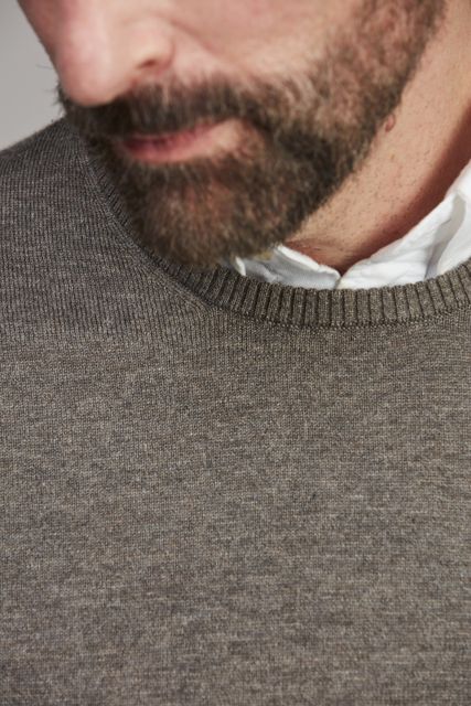 Crew Neck Sweater E-Patch