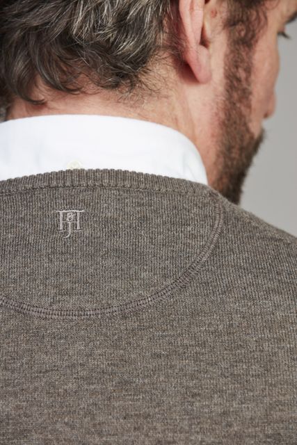 Crew Neck Sweater E-Patch