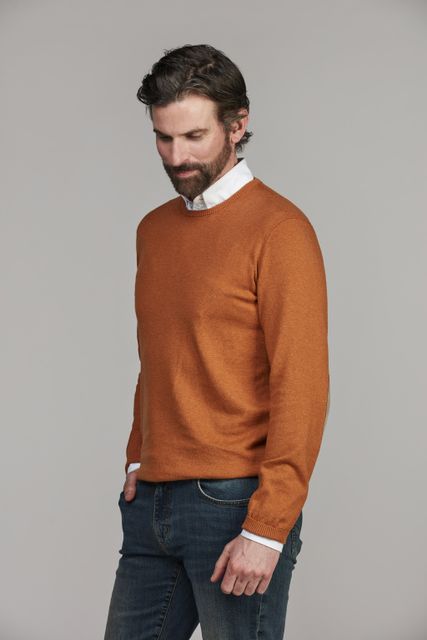 Crew Neck Sweater E-Patch