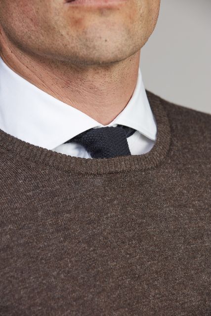 Crew Neck Sweater E-Patch