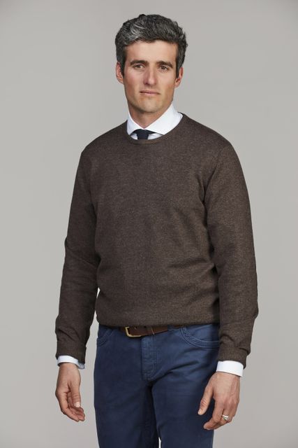 Crew Neck Sweater E-Patch