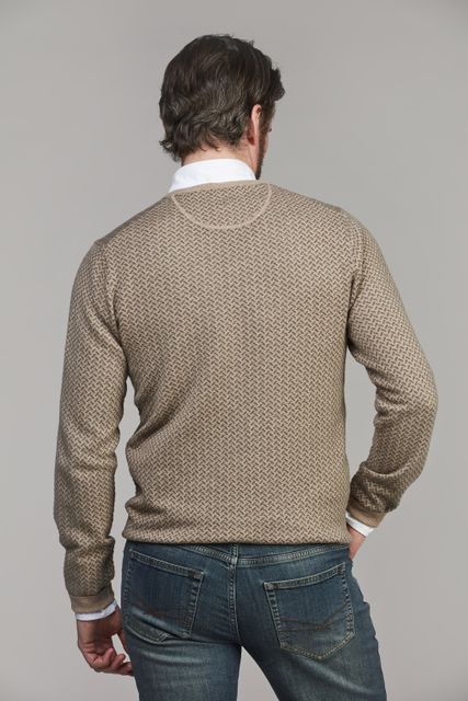 2Tone Contrast Knit