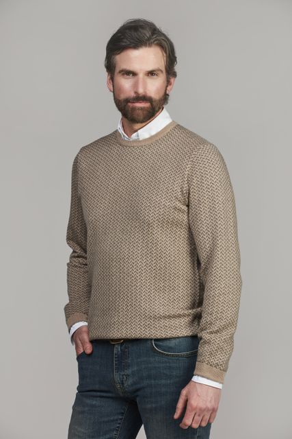 2Tone Contrast Knit