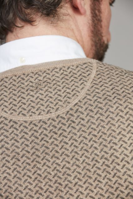 2Tone Contrast Knit