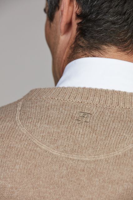 Woven Front Cardigan
