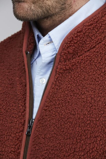 PILE FLEECE VEST