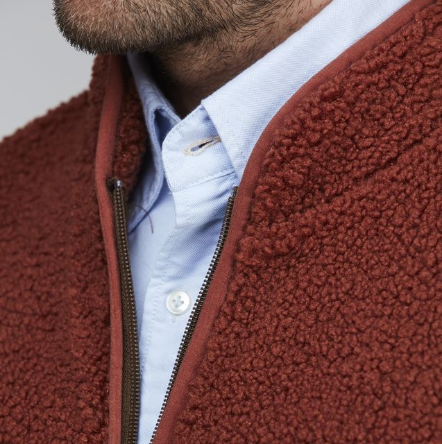 PILE FLEECE VEST