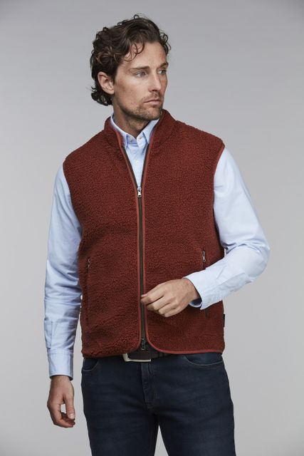 PILE FLEECE VEST