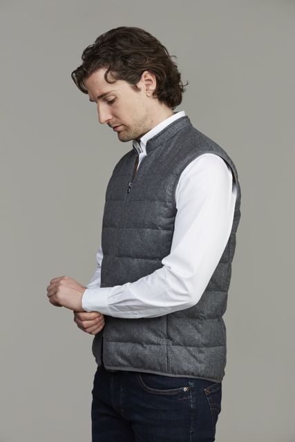 Light Down Supersonic Wool Vest