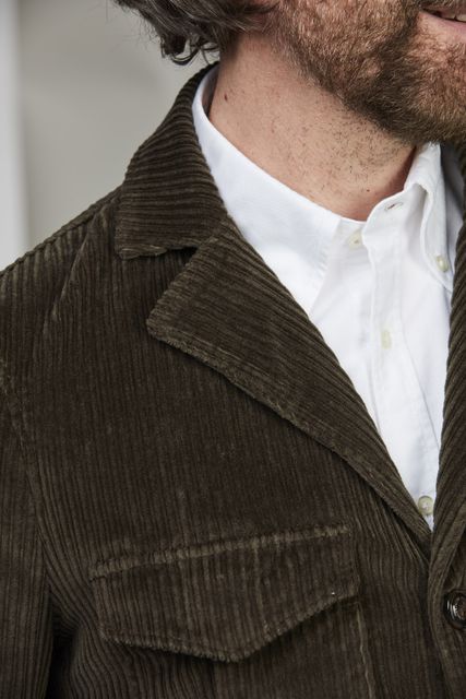 Corduroy Safari Jacket