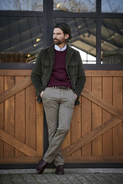 Corduroy Safari Jacket