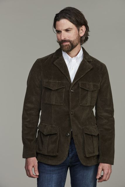 Corduroy Safari Jacket