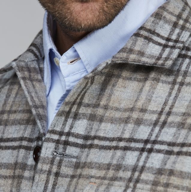 MANELLI CHECK OVERSHIRT