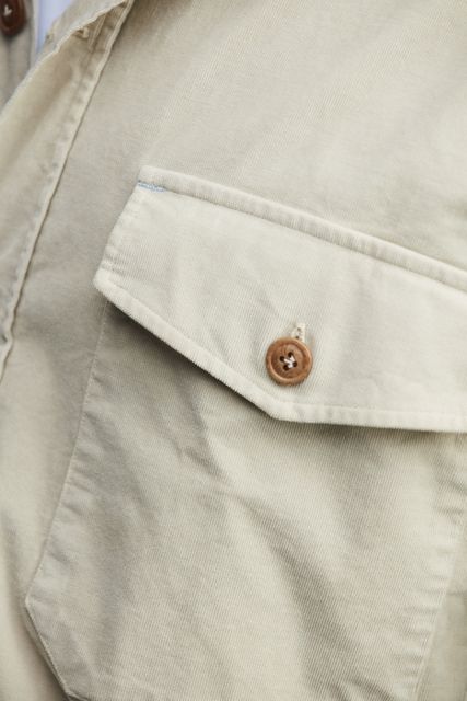 ICED BABY CORD OVERSHIRT