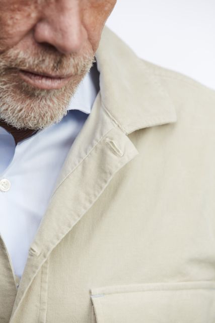 ICED BABY CORD OVERSHIRT