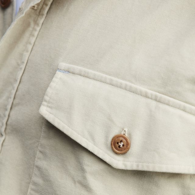 ICED BABY CORD OVERSHIRT