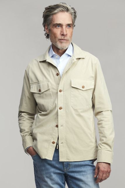 ICED BABY CORD OVERSHIRT