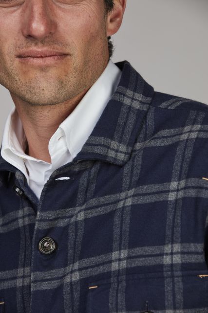 Soft Check Overshirt