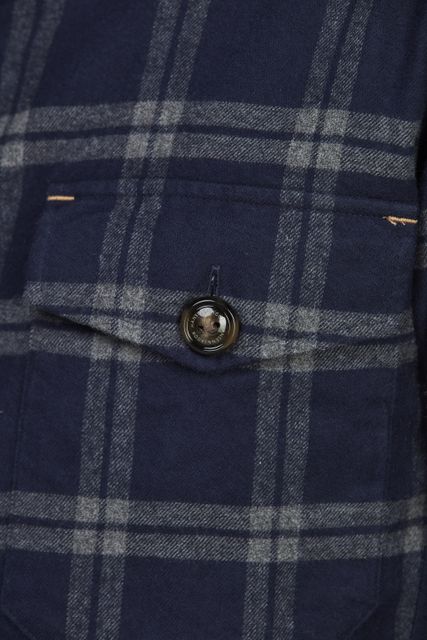 Soft Check Overshirt