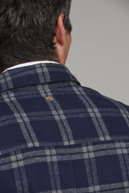 Soft Check Overshirt