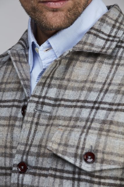 MANELLI CHECK OVERSHIRT