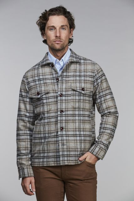 MANELLI CHECK OVERSHIRT