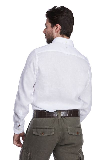 WASHED LINEN SHIRT