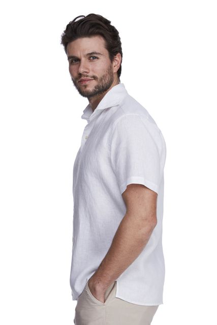 LINEN SHORT SLEEVE SHIRT