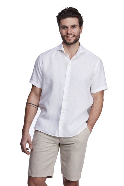 LINEN SHORT SLEEVE SHIRT