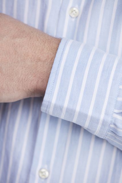 MELANGE STRIPE SHIRT