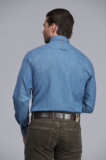 BLUE DENIM SHIRT