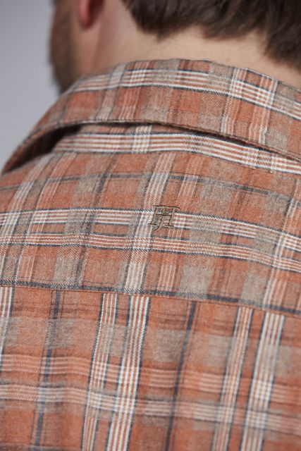 GRAFITE FLANNEL CHECK SHIRT