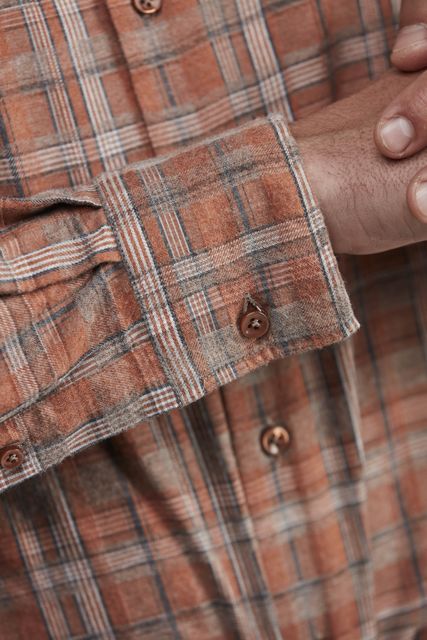GRAFITE FLANNEL CHECK SHIRT