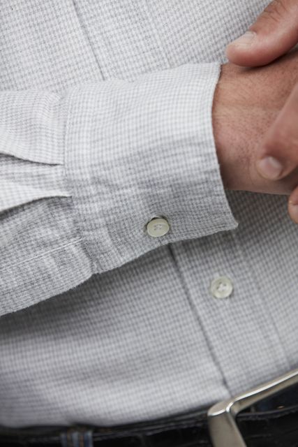 LIGHT FLANNEL CHECK SHIRT