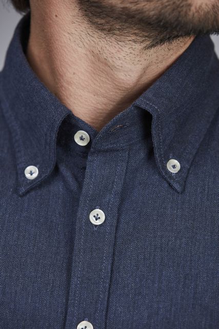 SOFT HERRINGBONE SHIRT