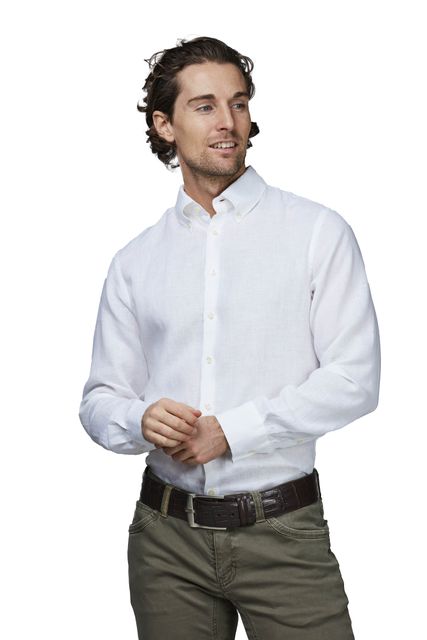 WASHED LINEN SHIRT