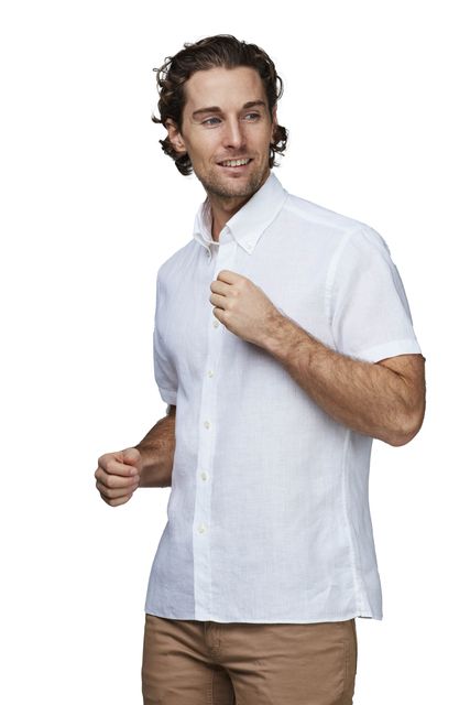 LINEN SHORT SLEEVE SHIRT