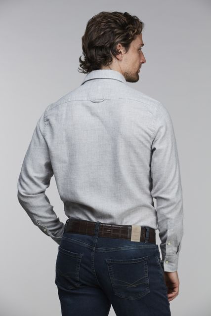 COTTON/WOOL MELANGE SHIRT