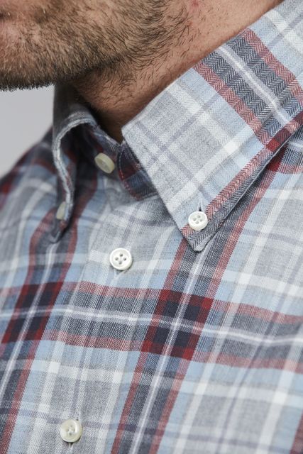 MILORD CHECK MELANGE SHIRT