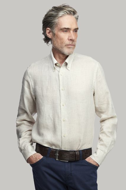 LINEN SHIRT BUTTON DOWN