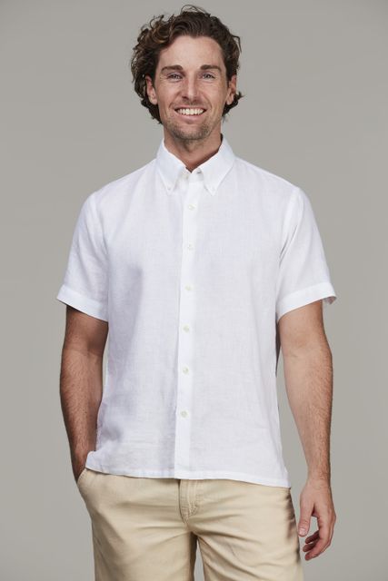 Refine Short Sleeve Linen Shirt