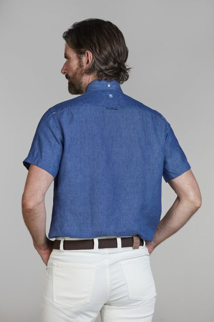 Short Sleeve Linen Shirt