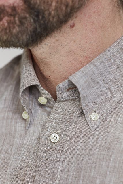Short Sleeve Linen Shirt