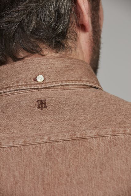 Zac Clrd Twill Denim Shirt