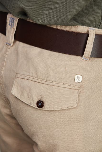 Cotton/Linen Cargo Shorts